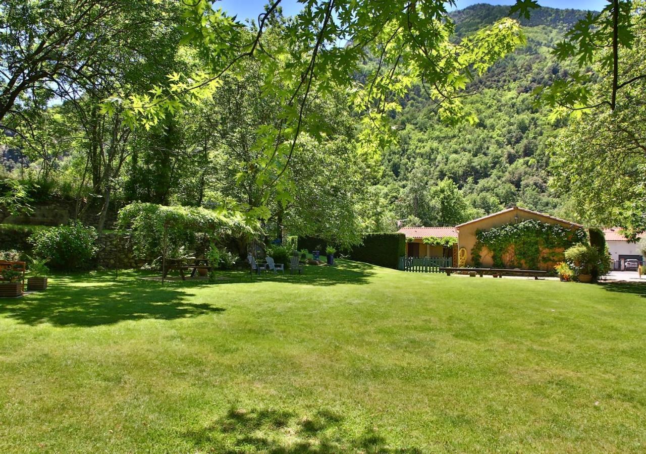 Beau Vallon - Gite Et Chambres D'Hotes Pyrenees-Mediterranee - Pays Catalan Sahorre Exterior foto