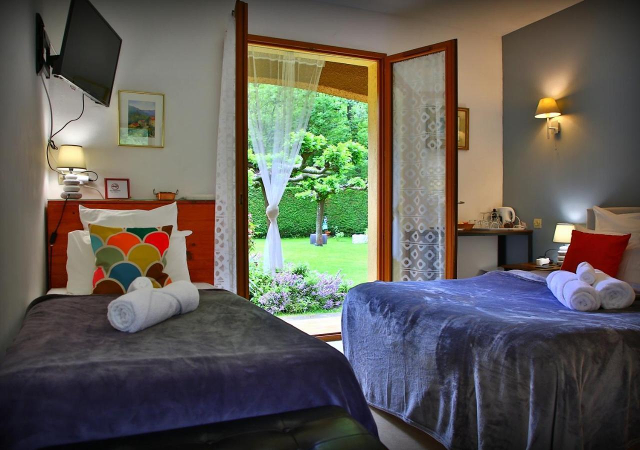 Beau Vallon - Gite Et Chambres D'Hotes Pyrenees-Mediterranee - Pays Catalan Sahorre Exterior foto